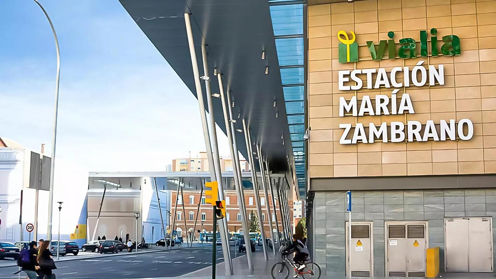 Estudio Maria Zambrano A Pasos De La Estacion Málaga Dış mekan fotoğraf